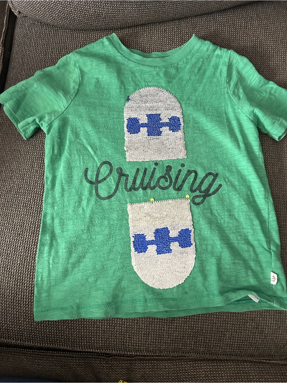 Kids Vacation Shirt Bundle GAP Cruising Tee + Zara Tropical Shirt - Picture 2 of 7